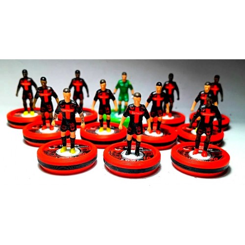 Subbuteo Andrew Table Soccer Bayer Leverkusen 2023-24 Bundesliga Winners on WSB Professional bases